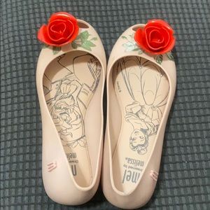 Mini Melissa Beauty and the Beast ballet flats 12